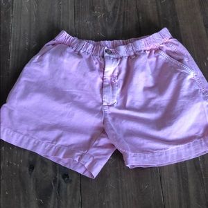 Chubbies Elastic Waist Pink Shorts